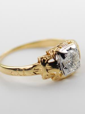 Classic Vintage Engagement Ring