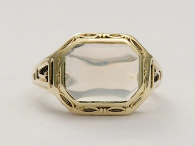 Arts and Crafts Moonstone Antique Ring