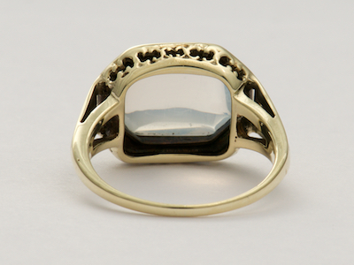 Arts and Crafts Moonstone Antique Ring