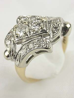 Antique Diamond Right Hand Ring