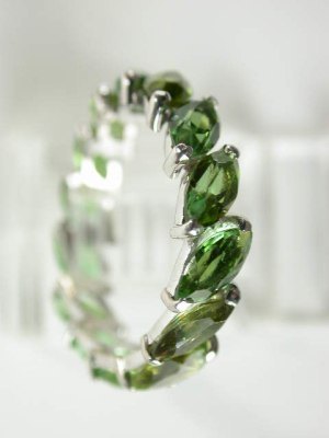 Tourmaline Eternity Band