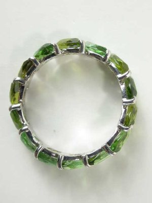 Tourmaline Eternity Band